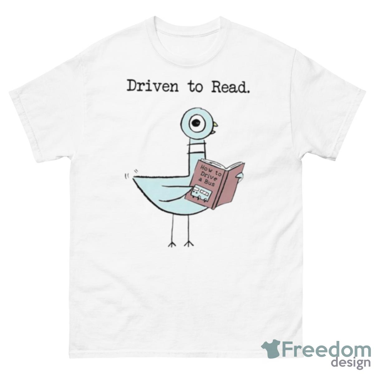 Driven To Read Shirt - 500 Men’s Classic Tee Gildan