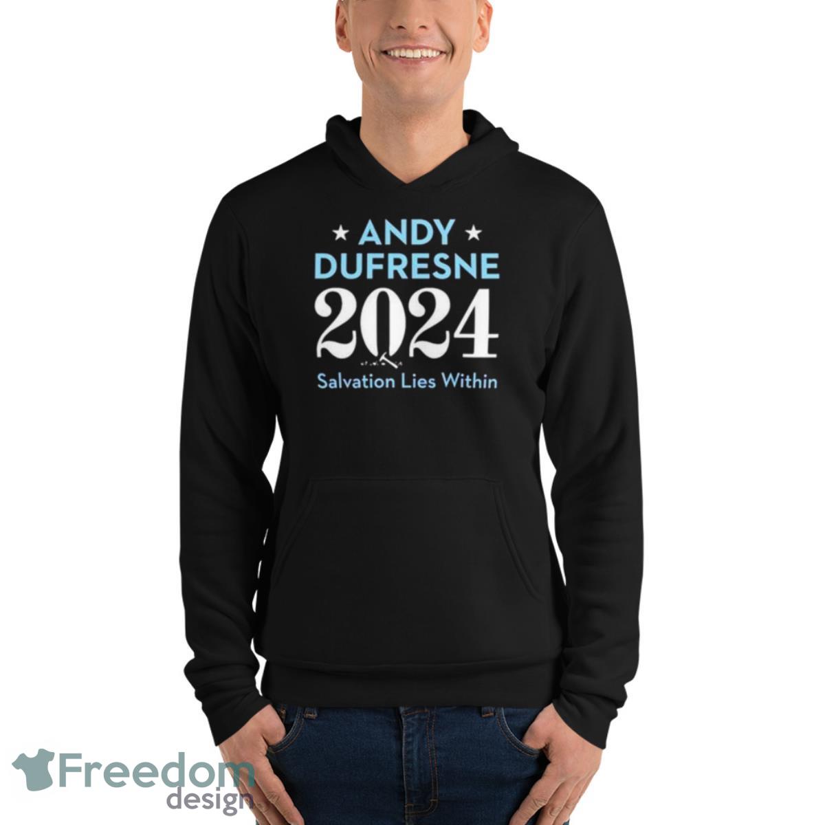 Dufresne 2024 Salvation Lies Within Shirt - Unisex Fleece Pullover Hoodie Dufresne 2024 Salvation Lies Within Shirt - Unisex Fleece Pullover Hoodie