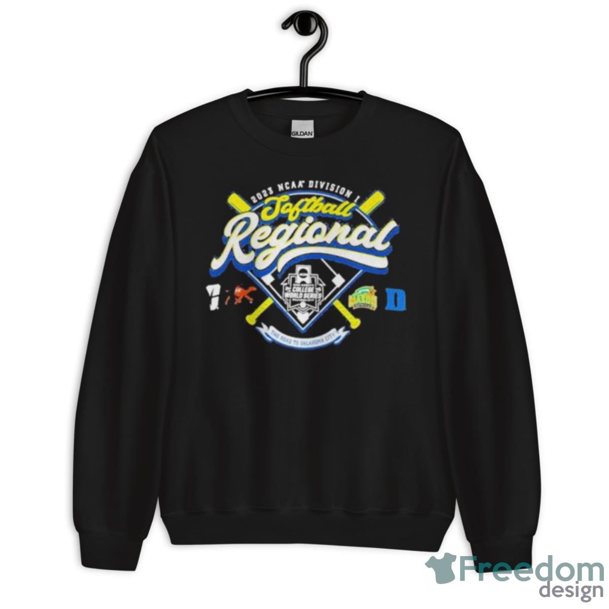 Duke 2023 NCAA Division I Softball Regional shirt image Duke 2023 NCAA Division I Softball Regional shirt - Unisex Crewneck Sweatshirt
