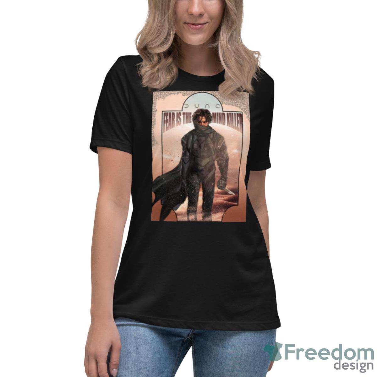 Dune 2020 Paul Atreides Dune Movie Shirt - Womens Relaxed Short Sleeve Jersey Tee Dune 2020 Paul Atreides Dune Movie Shirt - Womens Relaxed Short Sleeve Jersey Tee