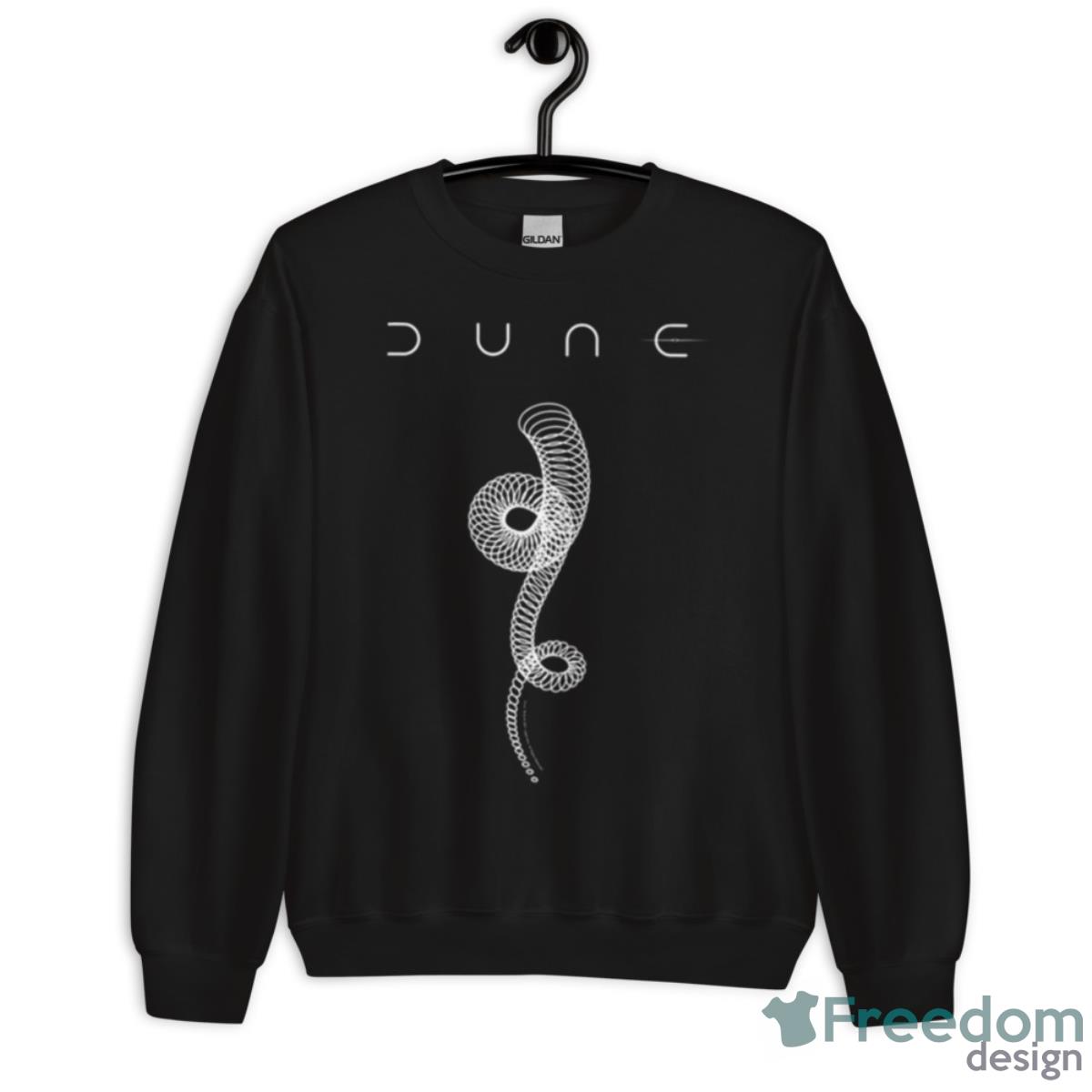 Dune Movie Logo Sandworm Shirt - Unisex Crewneck Sweatshirt Dune Movie Logo Sandworm Shirt - Unisex Crewneck Sweatshirt