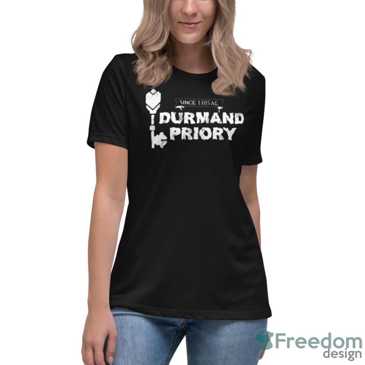 Durmand Priory Guild Wars Shirt - Womens Relaxed Short Sleeve Jersey Tee Durmand Priory Guild Wars Shirt - Womens Relaxed Short Sleeve Jersey Tee
