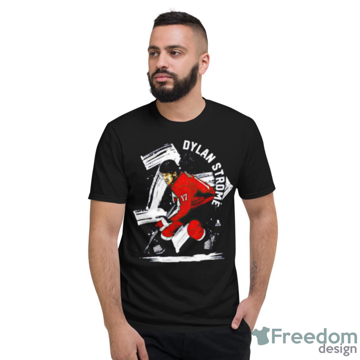 Dylan Strome Washington Capitals Brush Shirt - Short Sleeve T-Shirt