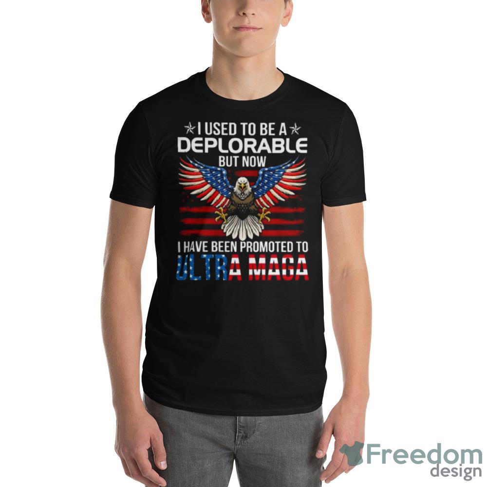 Eagle I Used To Be A Deplorable But Now I Have Been Promoted To Ultra Maga Shirt - Womens Flowy Racerback Tank Eagle I Used To Be A Deplorable But Now I Have Been Promoted To Ultra Maga Shirt - Womens Flowy Racerback Tank