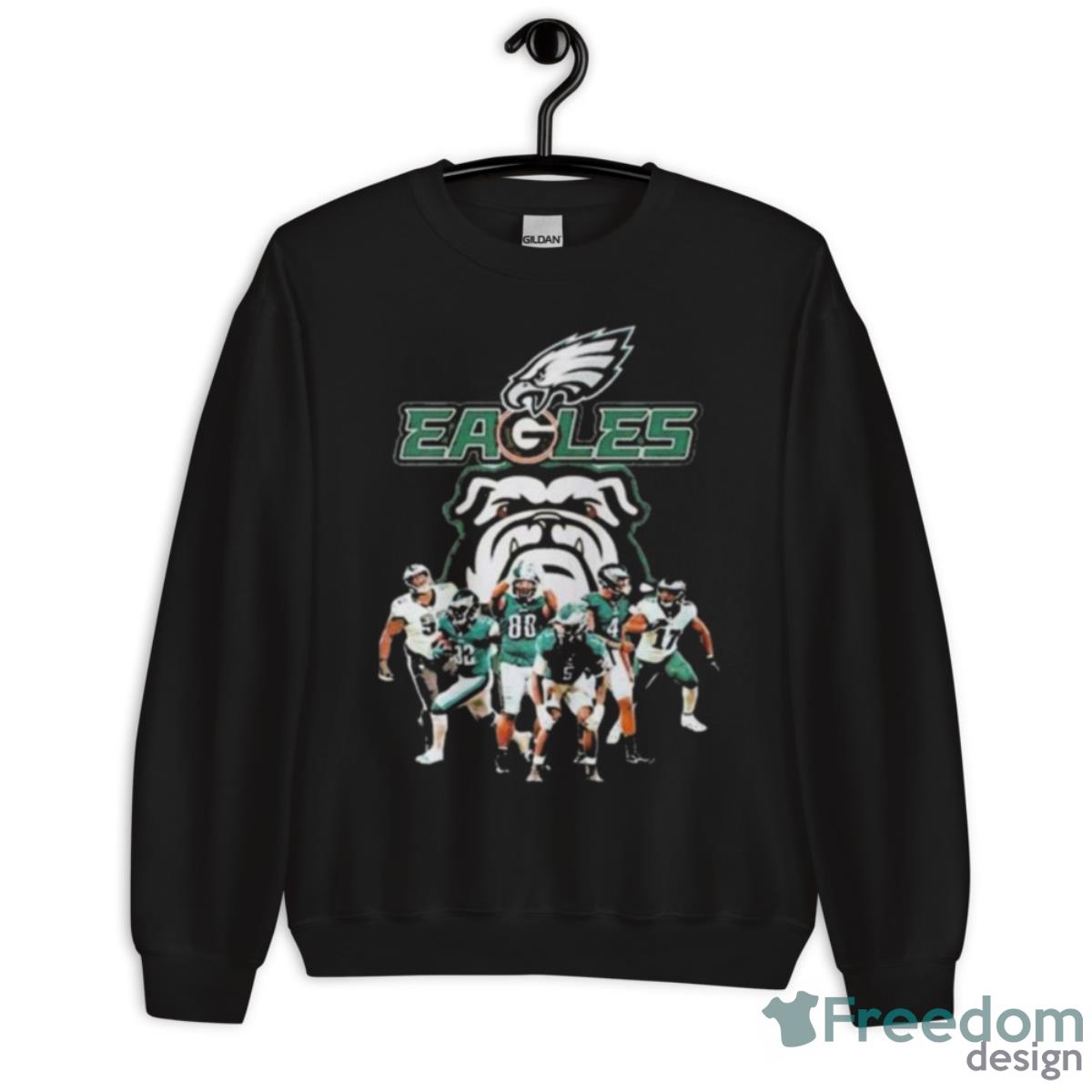 Philadelphia Eagle Dawgs Georgia Bulldogs And Philadelphia Eagles shirt,  hoodie, sweater, long sleeve and tank top