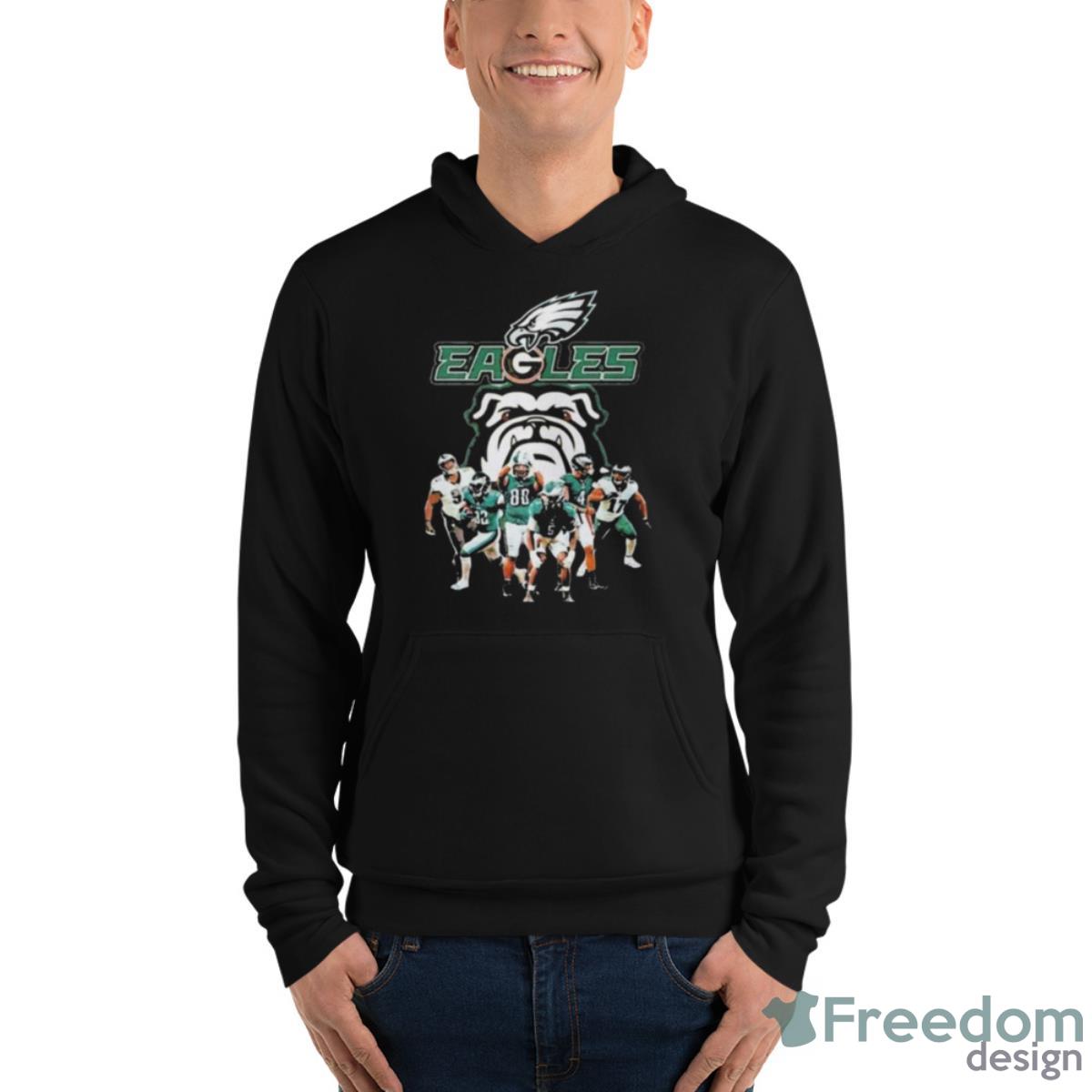 Eagles Dawgs Philadelphia Eagles and Georgia Bulldogs players 2023 T-shirt,  hoodie, sweater, long sleeve and tank top