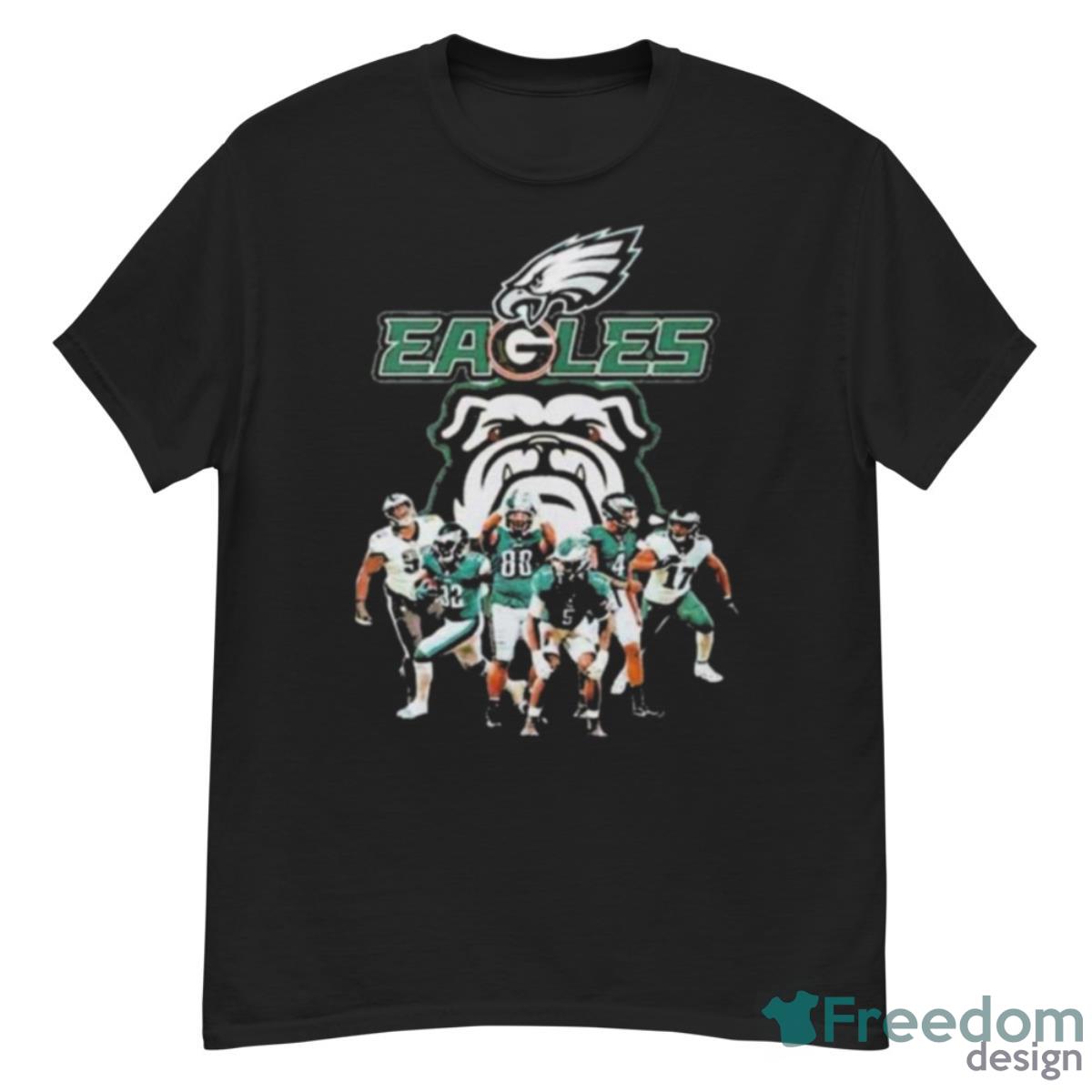 Philadelphia Eagles Adding Georgia Bulldogs All Over T-shirt, hoodie,  sweater, long sleeve and tank top