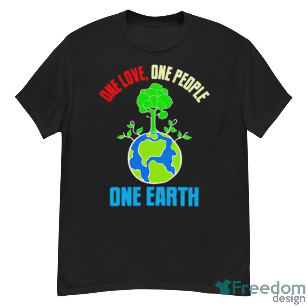 Earth Day One Love One People One Earth Shirt - G500 Men’s Classic T-Shirt