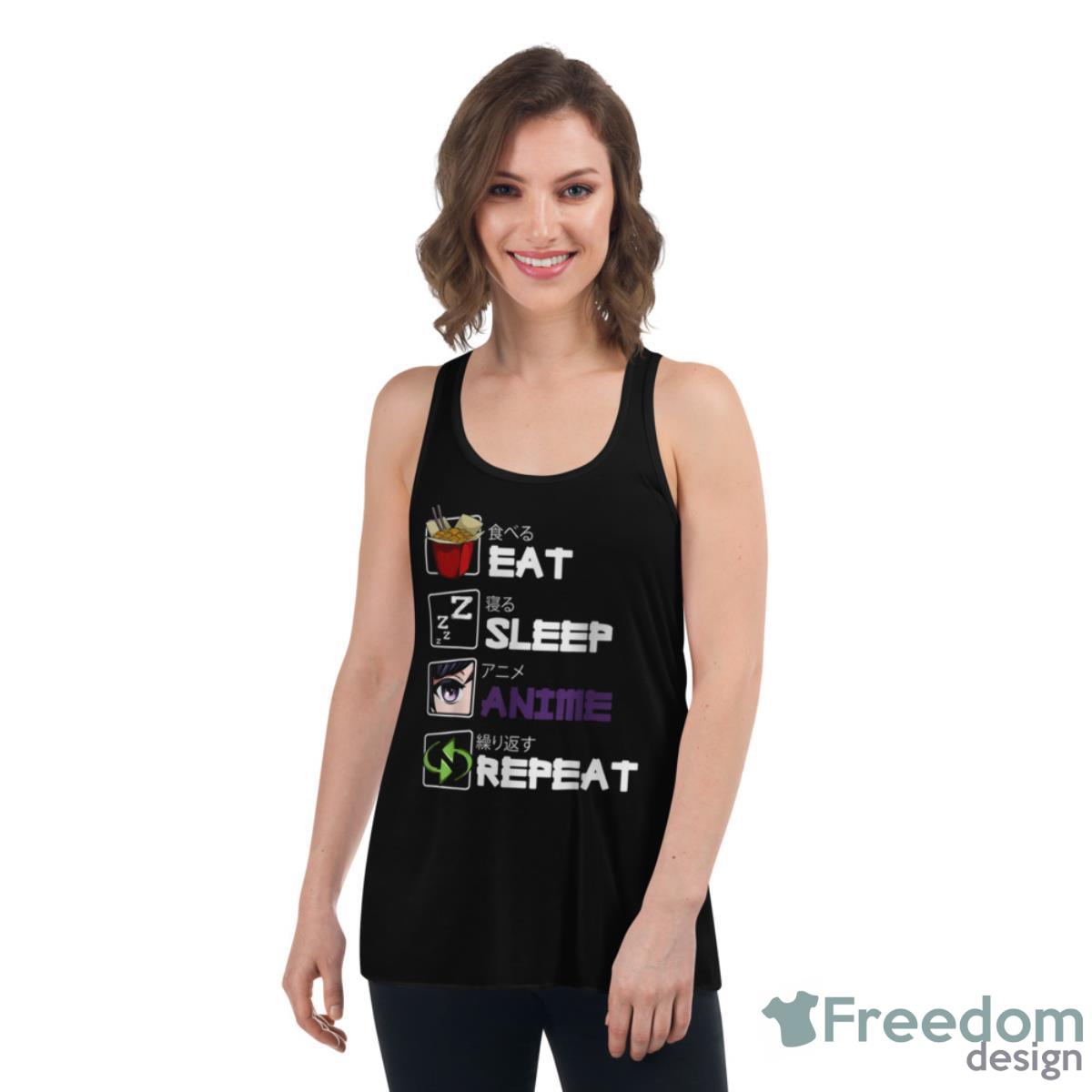 Eat Sleep Anime Repeat Kawaii Otaku Manga Japan Shirt image Eat Sleep Anime Repeat Kawaii Otaku Manga Japan Shirt