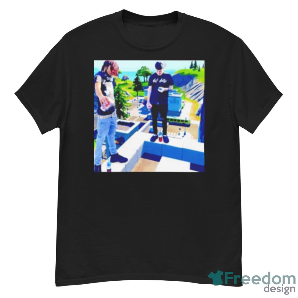 Eat X Septembersrich Tilted Towers Shirt - G500 Men’s Classic T-Shirt