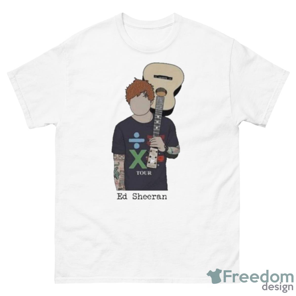 Ed Sheeran Concert 2023 The Mathematics America Tour Shirt - 500 Men’s Classic Tee Gildan