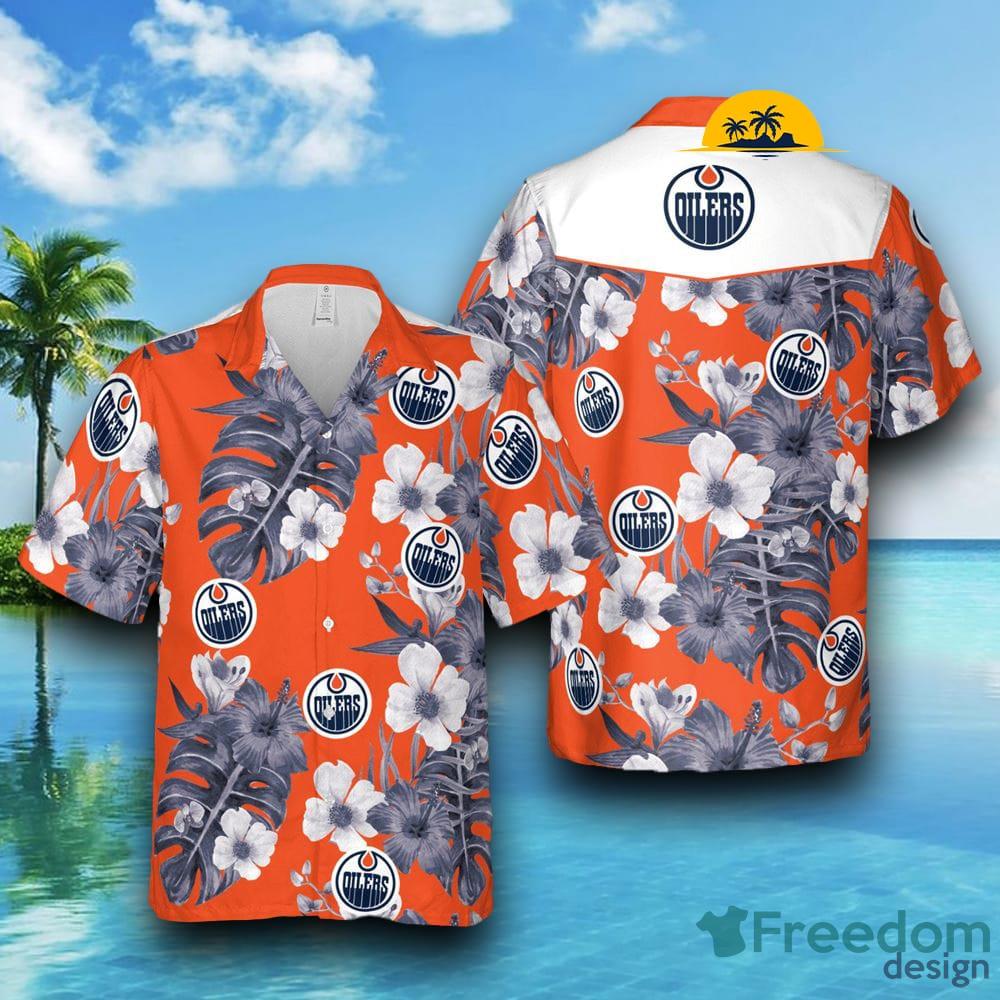 Edmonton Oilers NHL Custom Name Hawaiian Shirt For Men Women Gift For Fan -  Freedomdesign