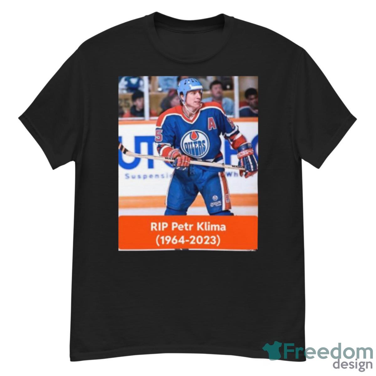 Edmonton Oilers Rip Petr Klima 1964 2023 Shirt - G500 Men’s Classic T-Shirt