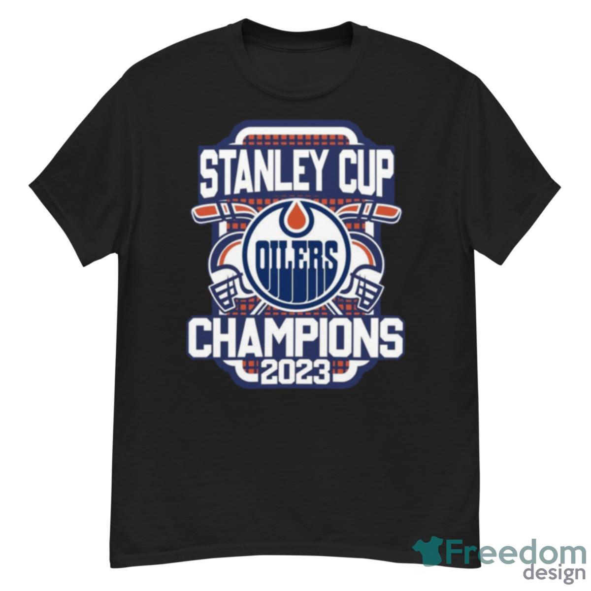 Edmonton Oilers Stanley Cup Champions 2023 T Shirt - G500 Men’s Classic T-Shirt