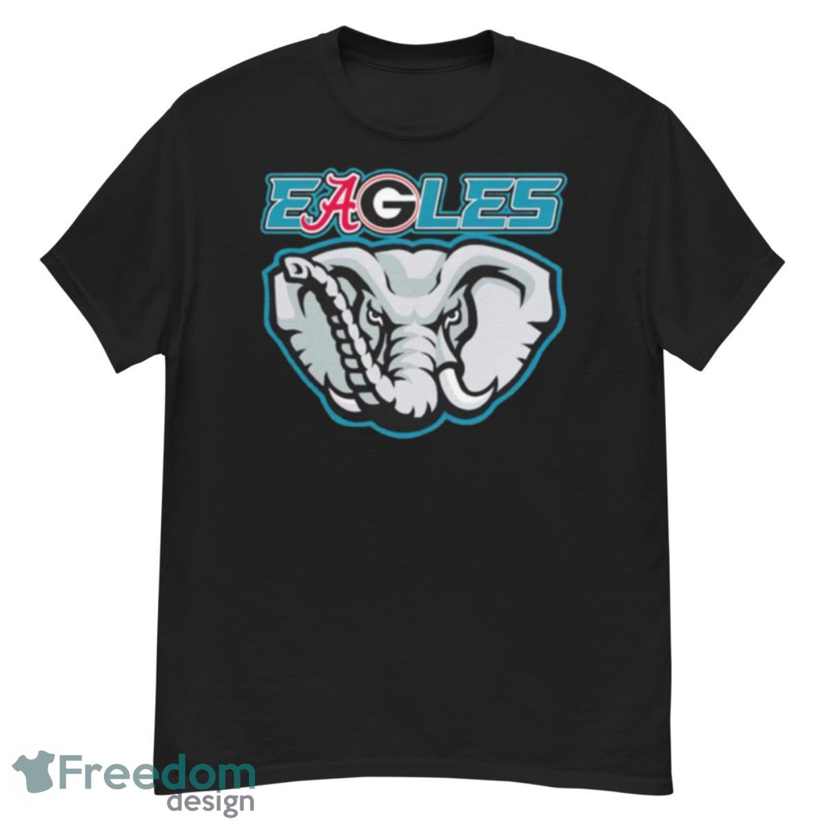 Elephant Philadelphia Alabama Crimson Georgia Bulldogs Eagles Logo Shirt - G500 Men’s Classic T-Shirt