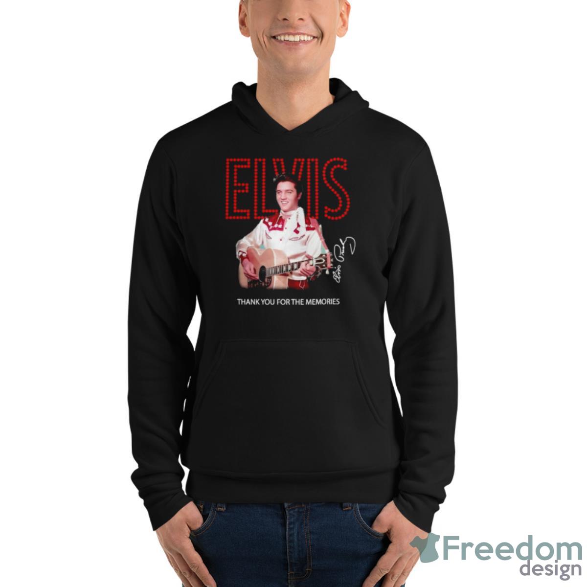 Elvis 2023 Thank You For The Memories Shirt - Unisex Fleece Pullover Hoodie Elvis 2023 Thank You For The Memories Shirt - Unisex Fleece Pullover Hoodie