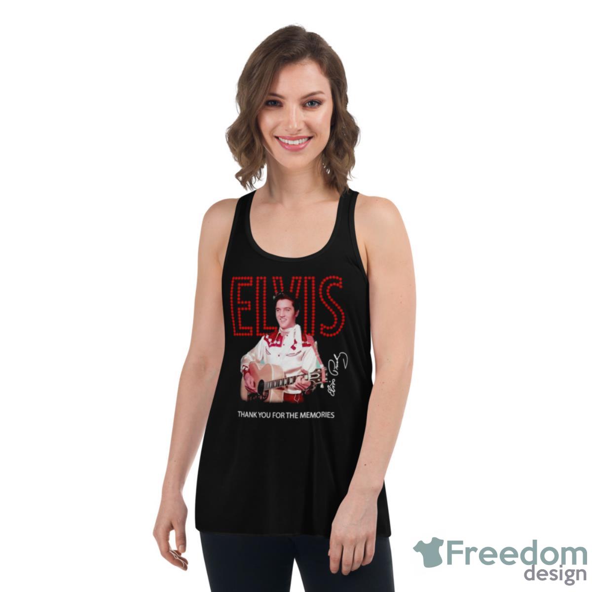 Elvis 2023 Thank You For The Memories Shirt image Elvis 2023 Thank You For The Memories Shirt