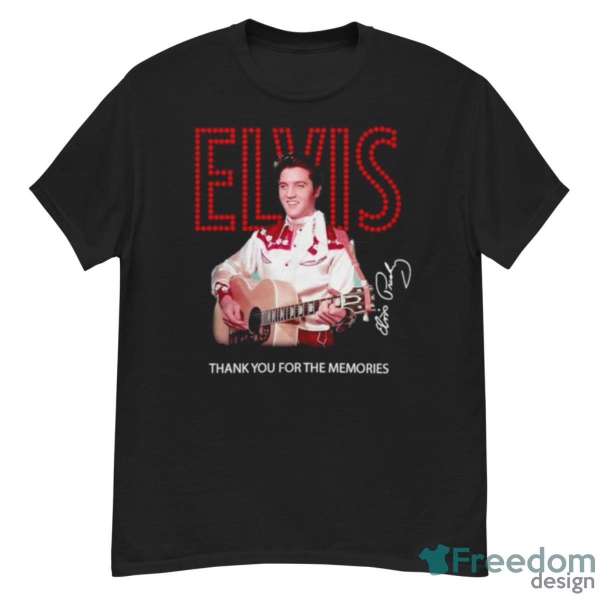 Elvis 2023 Thank You For The Memories Shirt - G500 Men’s Classic T-Shirt