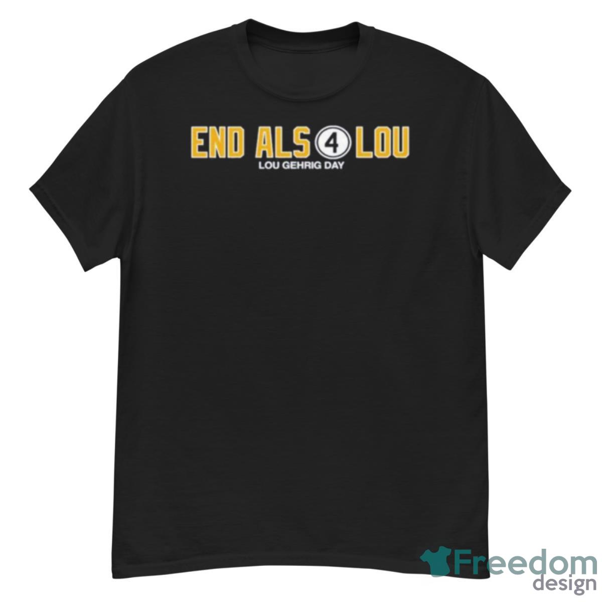 End Als 4 Lou (2023 Lou Gehrig Day Shirt - G500 Men’s Classic T-Shirt