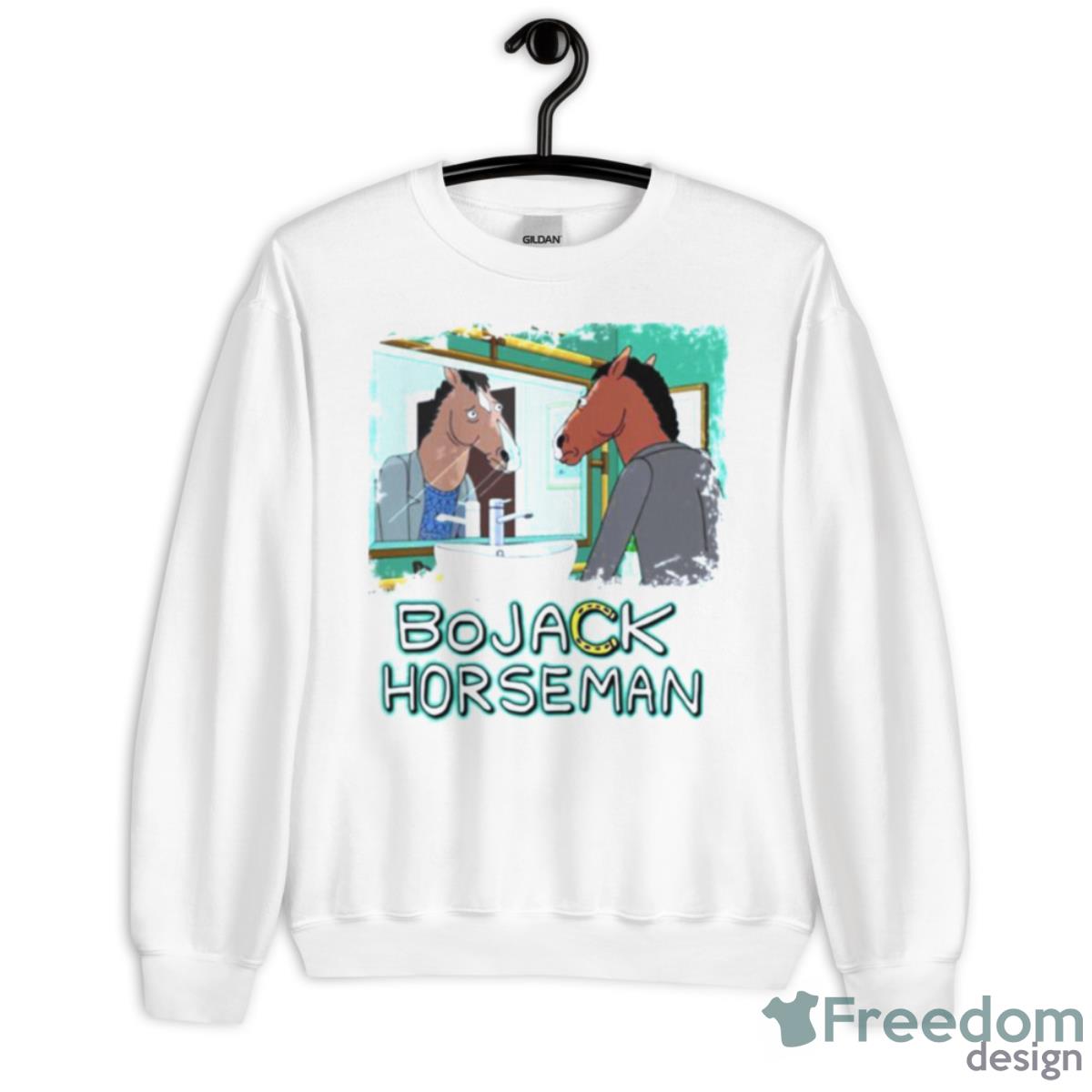 Episode Bojack In The Mirror Bojack Horseman Shirt - Unisex Heavy Blend Crewneck Sweatshirt