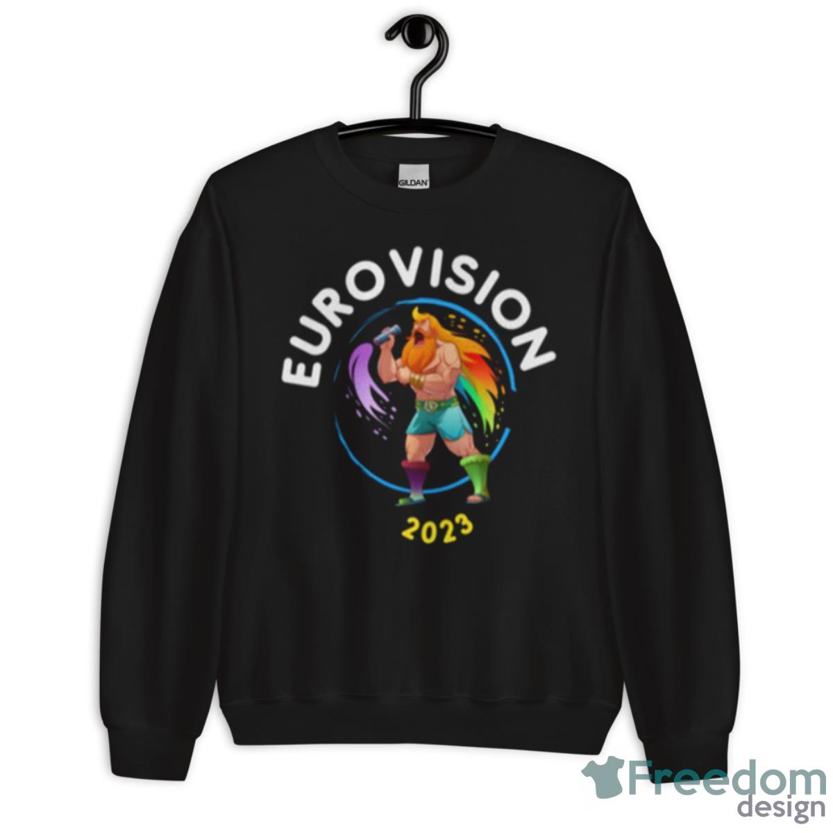 Eurovision Party Eurovision Song Contest 2023 Shirt - Unisex Crewneck Sweatshirt Eurovision Party Eurovision Song Contest 2023 Shirt - Unisex Crewneck Sweatshirt