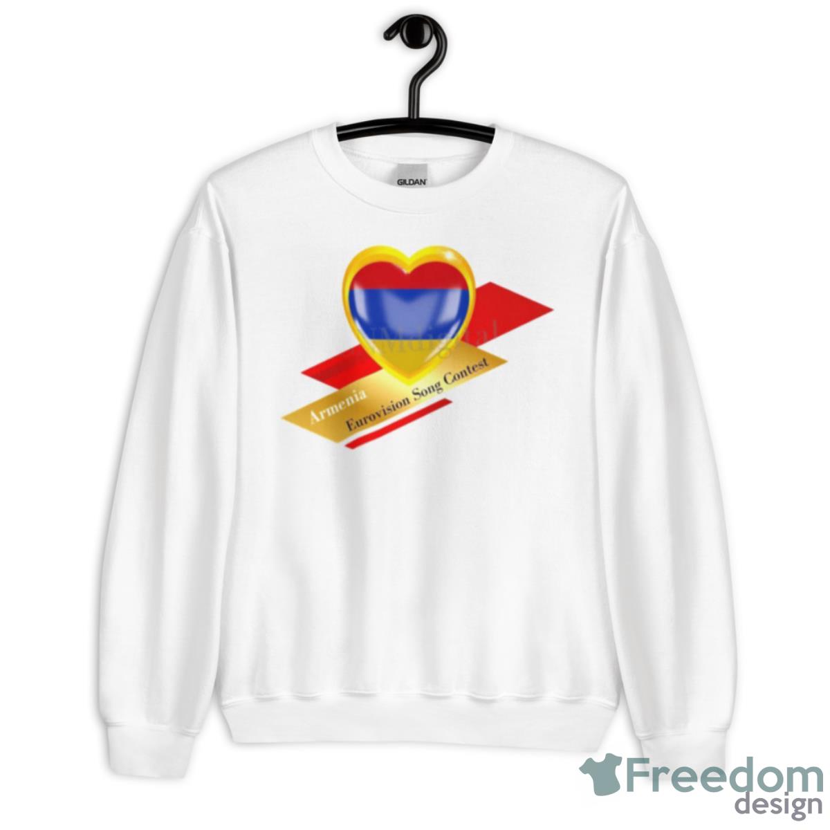 Eurovision Song Contest All European Countries Flag Shirt - Unisex Heavy Blend Crewneck Sweatshirt