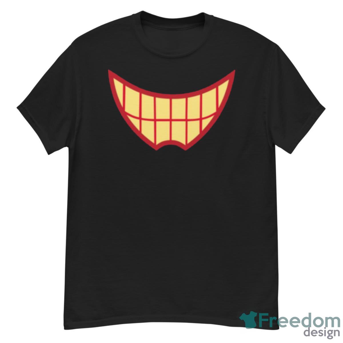 Evil Grin Smiley Mouth Graphic Shirt - G500 Men’s Classic T-Shirt
