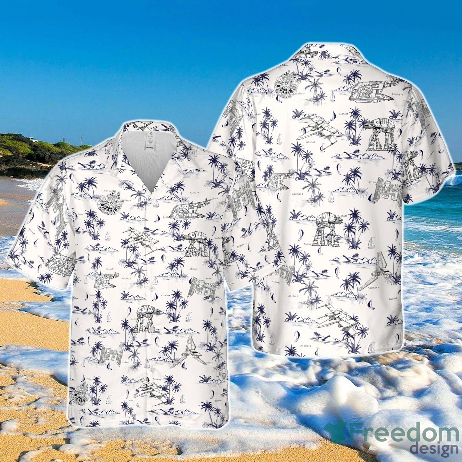 Experience the force of fashion with Star Wars Hawaiian shirts Product Photo 1