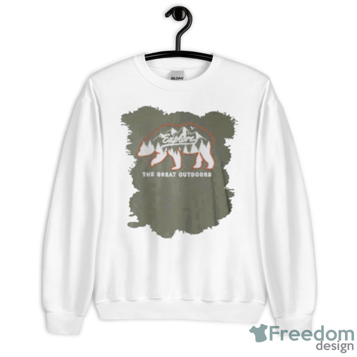 Explore The Great Outdoors Shirt - Unisex Heavy Blend Crewneck Sweatshirt