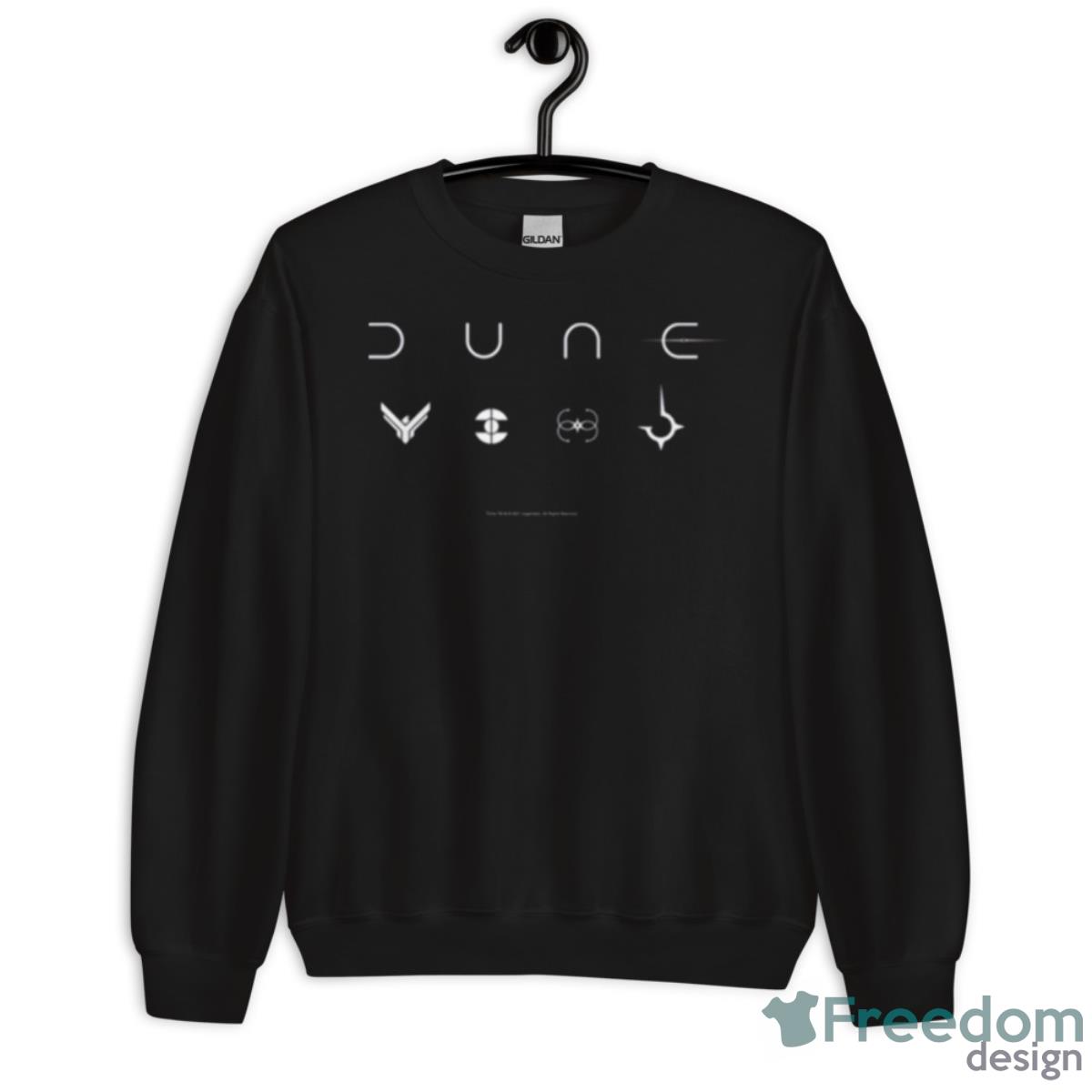Factions Icons Dune Movie Shirt - Unisex Crewneck Sweatshirt Factions Icons Dune Movie Shirt - Unisex Crewneck Sweatshirt