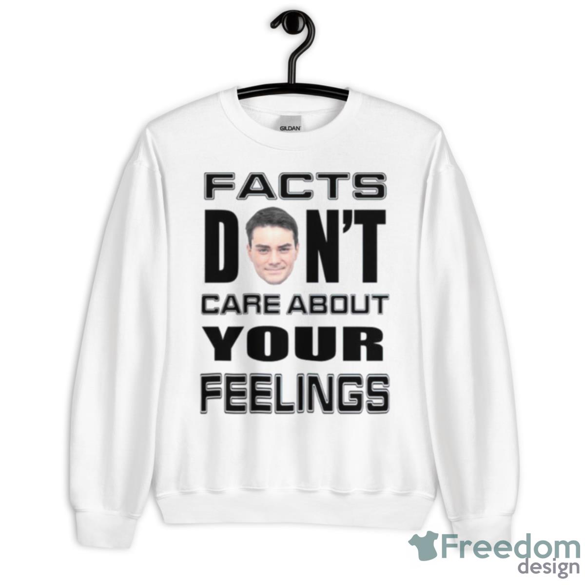 Facts Don’t Care About Your Feelings Tucker Carlson Shirt - Unisex Heavy Blend Crewneck Sweatshirt