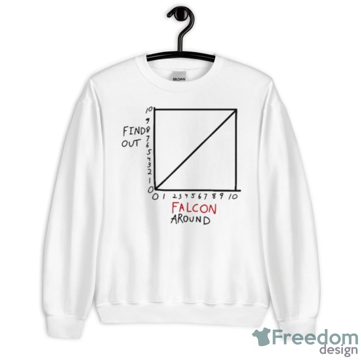 Falcon Around And Find Out Shirt - Unisex Heavy Blend Crewneck Sweatshirt