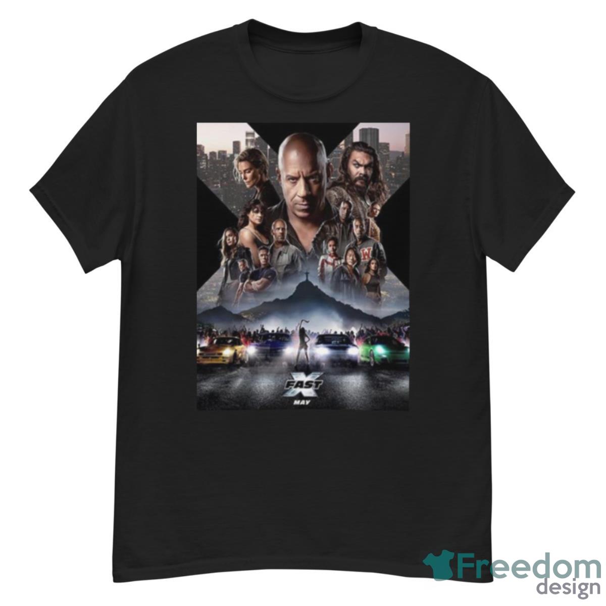 Fast And Furious New Poster Movie Vintage T Shirt - G500 Men’s Classic T-Shirt