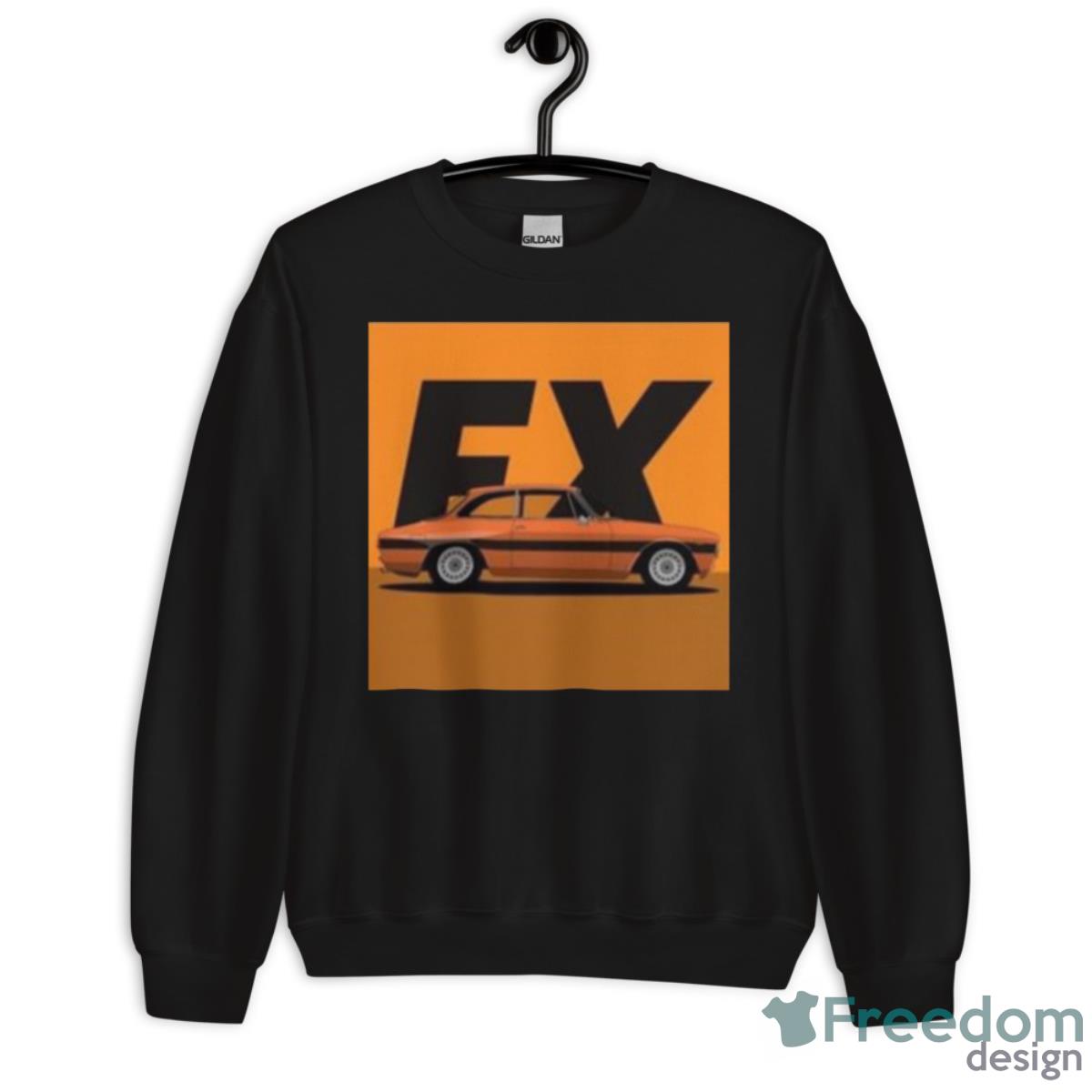 Fast X Orange Graphic Shirt image Fast X Orange Graphic Shirt - Unisex Crewneck Sweatshirt