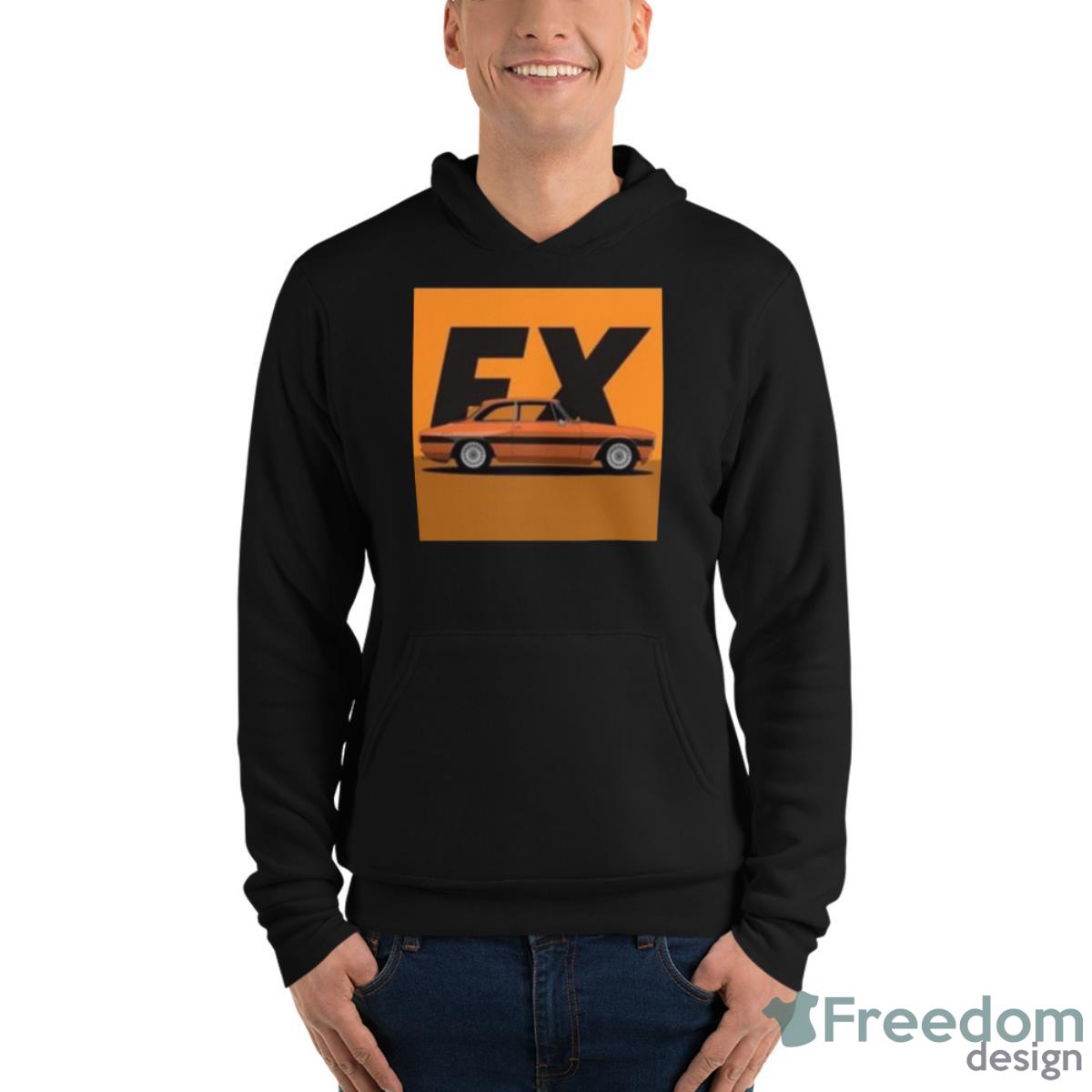 Fast X Orange Graphic Shirt - Unisex Fleece Pullover Hoodie Fast X Orange Graphic Shirt - Unisex Fleece Pullover Hoodie