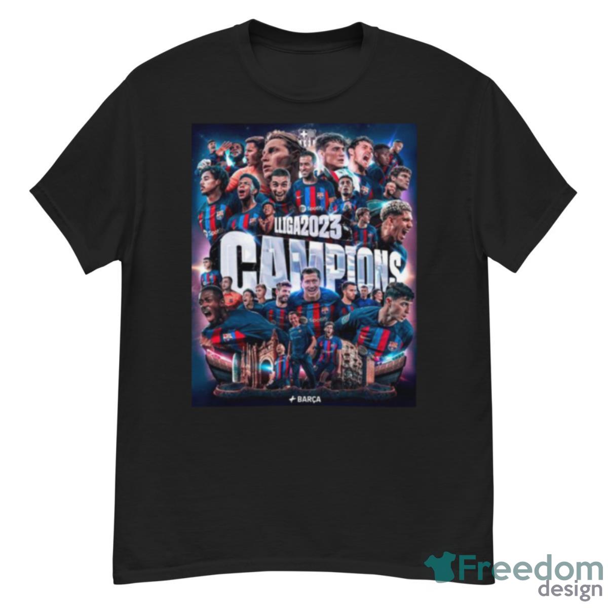 FC Barcelona La Liga Champions 2023 Shirt - G500 Men’s Classic T-Shirt