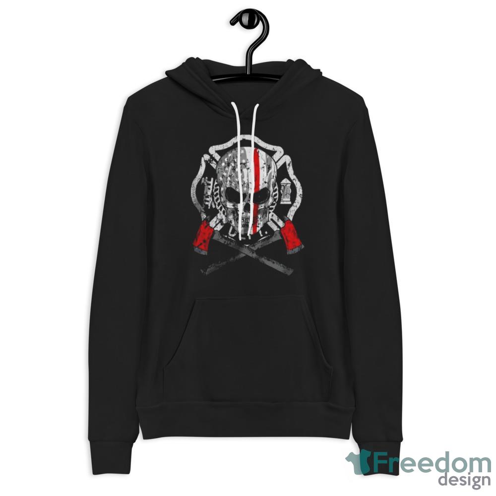 Fear No Flame Skull USA Flag Graphics T Shirt - 3719 Unisex Fleece Pullover Hoodie Fear No Flame Skull USA Flag Graphics T Shirt - 3719 Unisex Fleece Pullover Hoodie