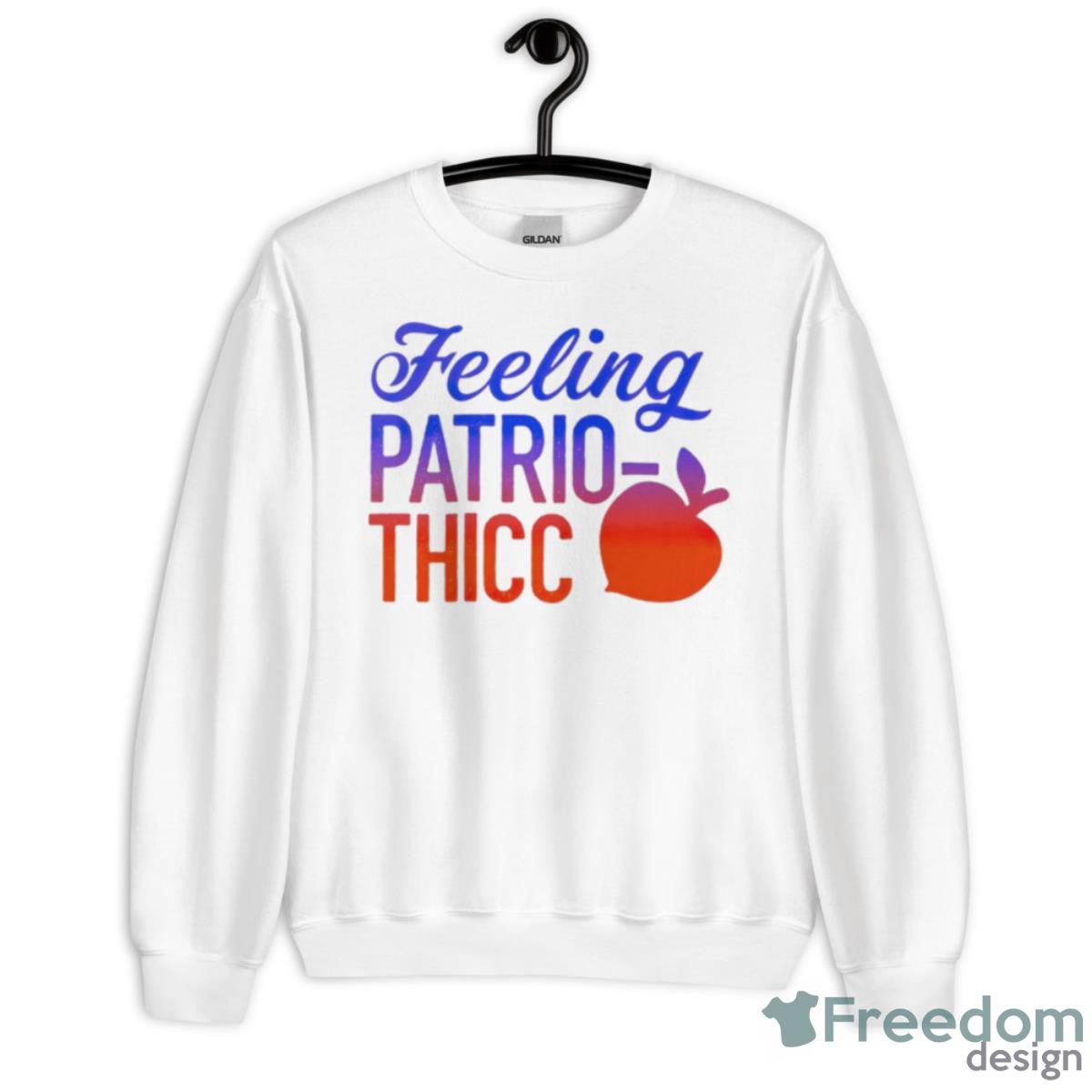 Feeling Patrio Thicc Shirt - Unisex Heavy Blend Crewneck Sweatshirt