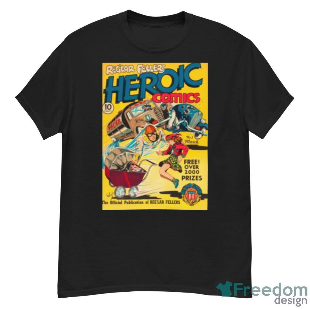 Fellers Heroic 90s Comic Design Shirt - G500 Men’s Classic T-Shirt