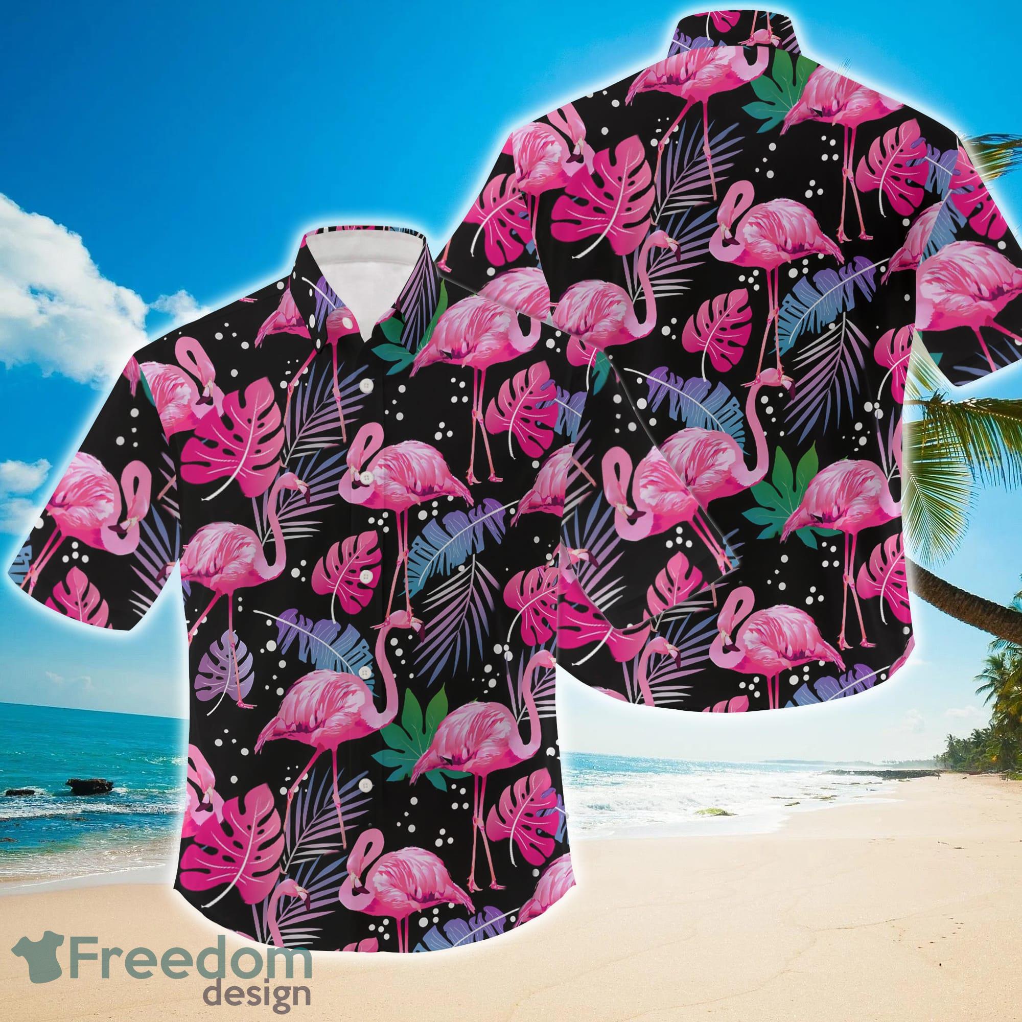 Flamingo Hawaiian Shirt For Men And Women Product Photo 1