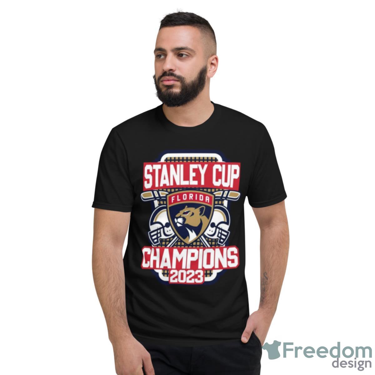 Florida Panther Stanley Cup Champions 2023 T Shirt - Short Sleeve T-Shirt