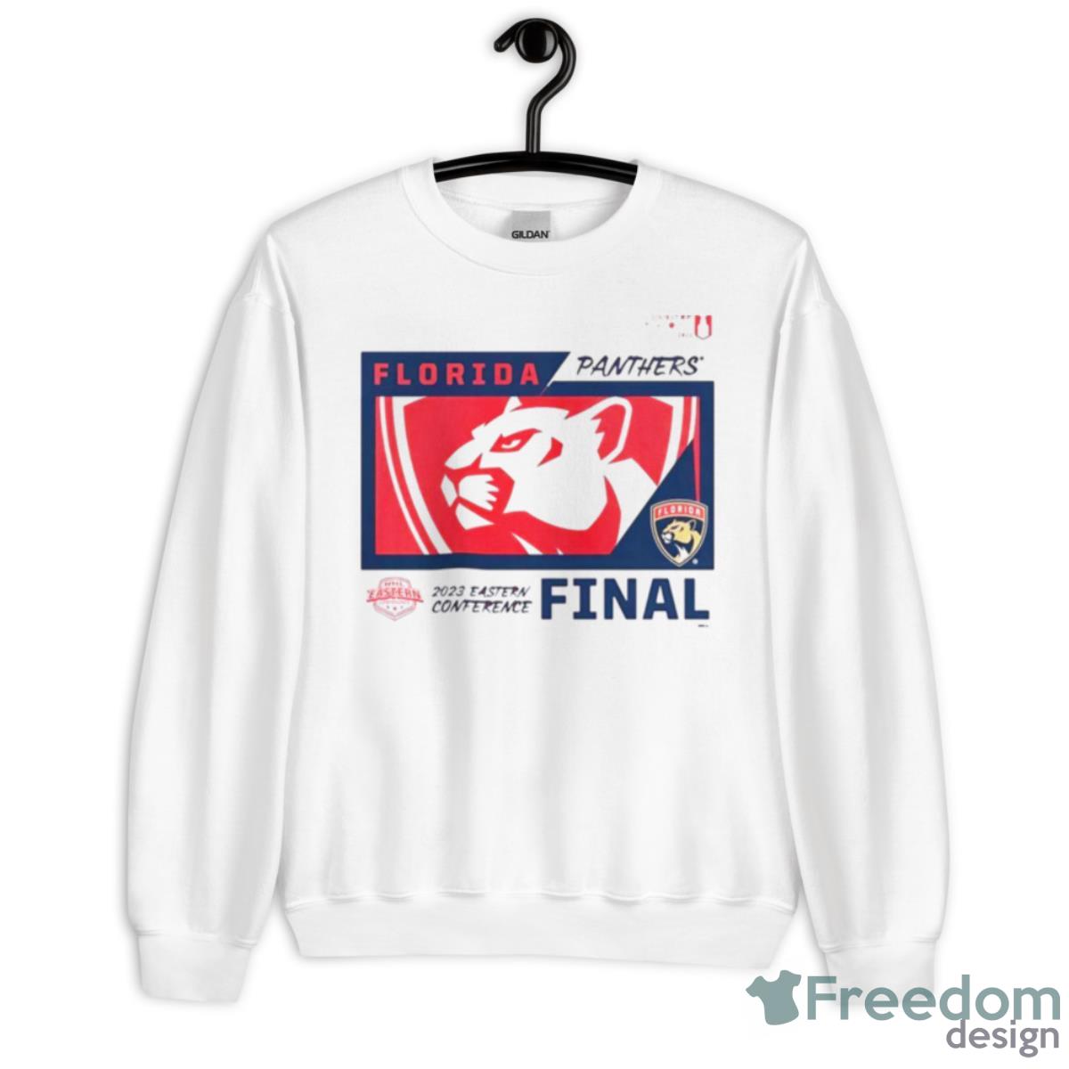 Florida Panthers 2023 Stanley Cup Playoffs Eastern Conference Final T Shirt - Unisex Heavy Blend Crewneck Sweatshirt