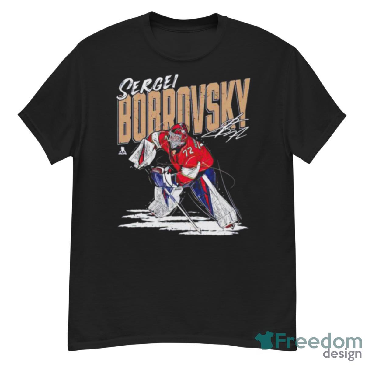 Florida Panthers Sergei Bobrovsky Chisel Signature Shirt - G500 Men’s Classic T-Shirt