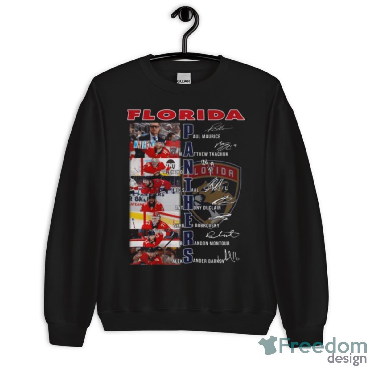 Florida Panthers Sports Teams 2023 Signatures Shirt - Unisex Crewneck Sweatshirt Florida Panthers Sports Teams 2023 Signatures Shirt - Unisex Crewneck Sweatshirt