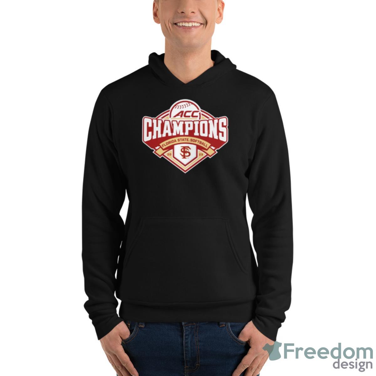 Florida State Seminoles NCAA ACC Softball Conference Tournament Champions 2023 Shirt image Florida State Seminoles NCAA ACC Softball Conference Tournament Champions 2023 Shirt - Unisex Fleece Pullover Hoodie