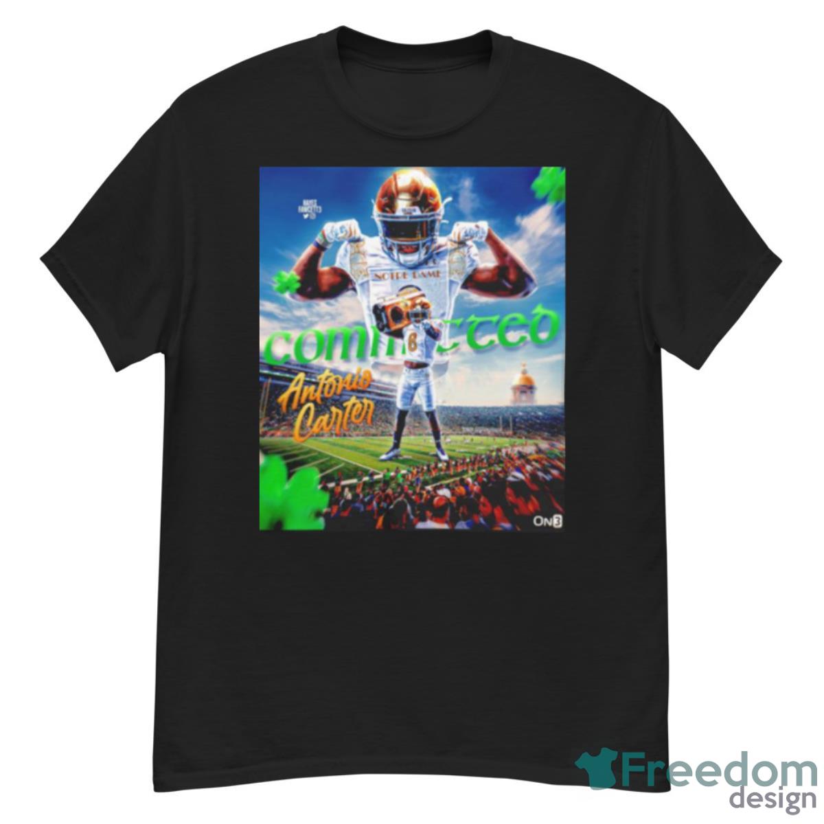 Former Rhode Island Safety Antonio Carter Tells Me He Has Committed To Notre Dame Shirt - G500 Men’s Classic T-Shirt