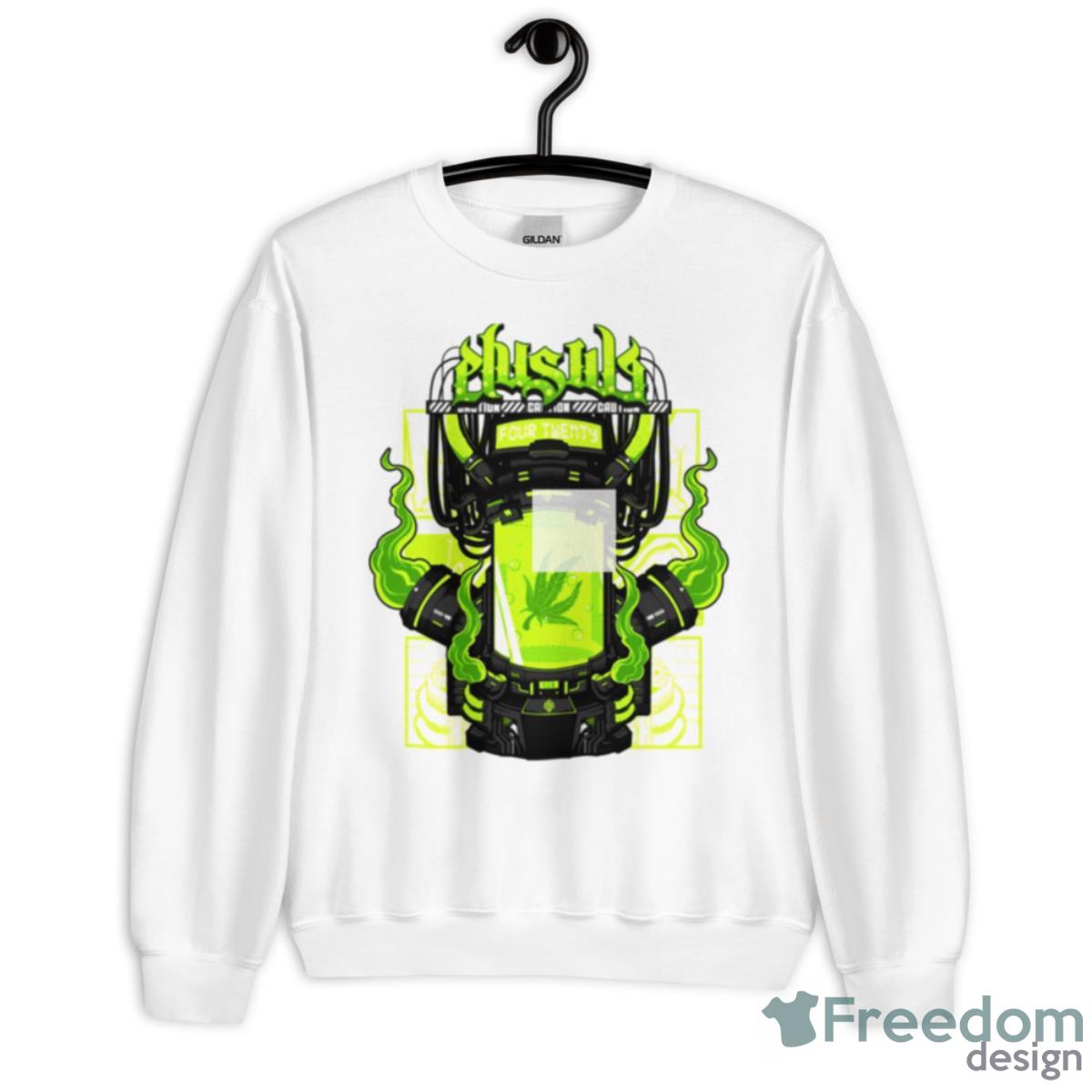 Four Twenty 420 Artwork Shirt - Unisex Heavy Blend Crewneck Sweatshirt