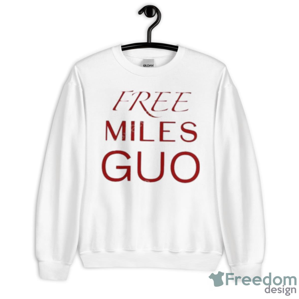 Free Miles Guo Shirt - Unisex Heavy Blend Crewneck Sweatshirt