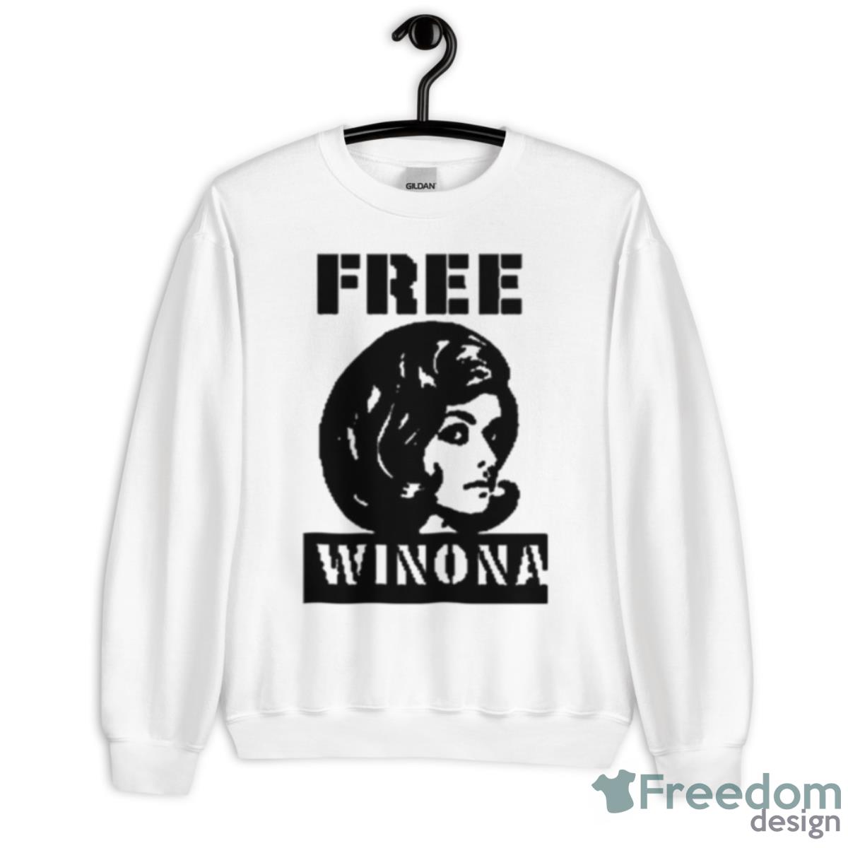 Free Winona Shirt - Unisex Heavy Blend Crewneck Sweatshirt