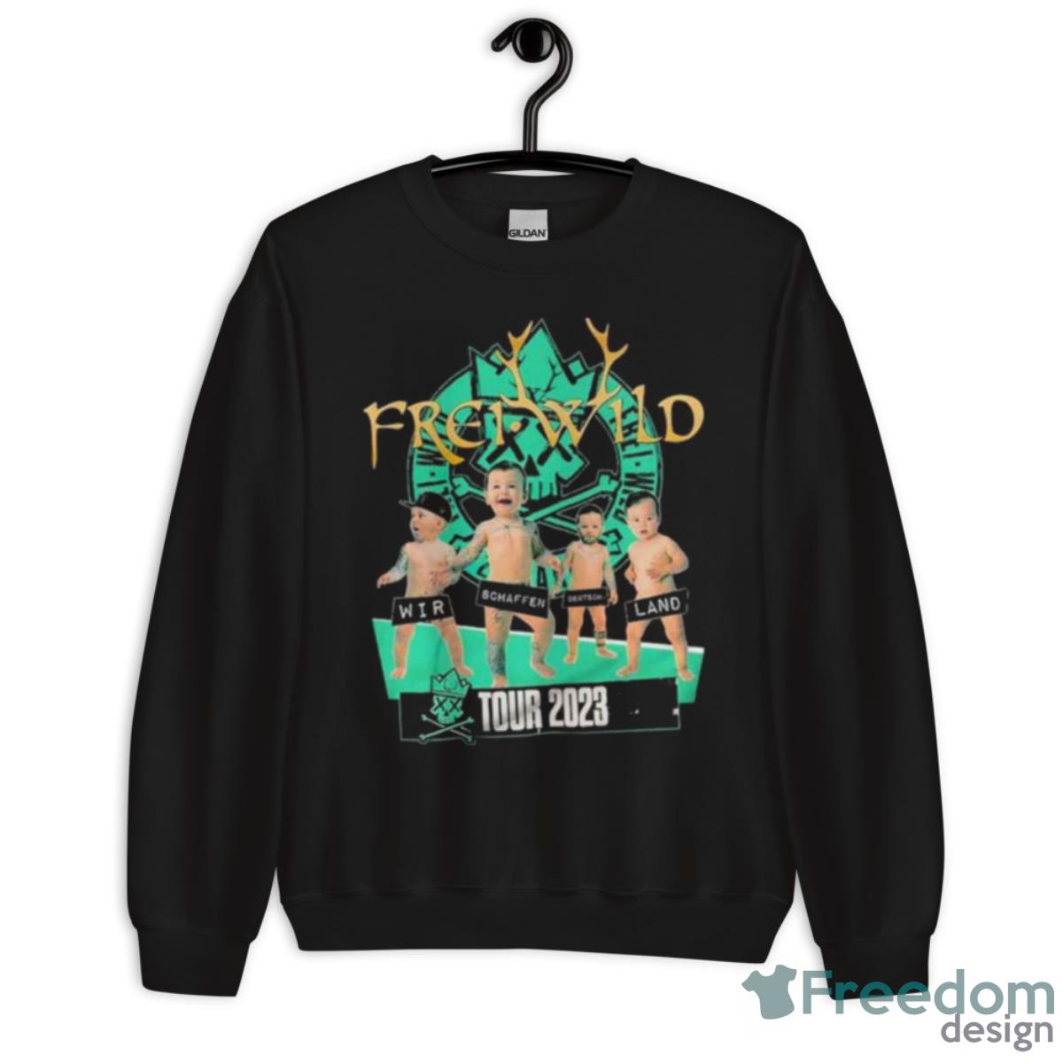Frei Wild Tour 2023 Shirt - Unisex Crewneck Sweatshirt Frei Wild Tour 2023 Shirt - Unisex Crewneck Sweatshirt